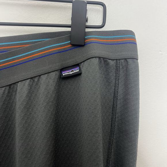 PATAGONIA Mens XL Gray Midweight Capilene Base Layer Thermal Pants Bottoms - Picture 3 of 8